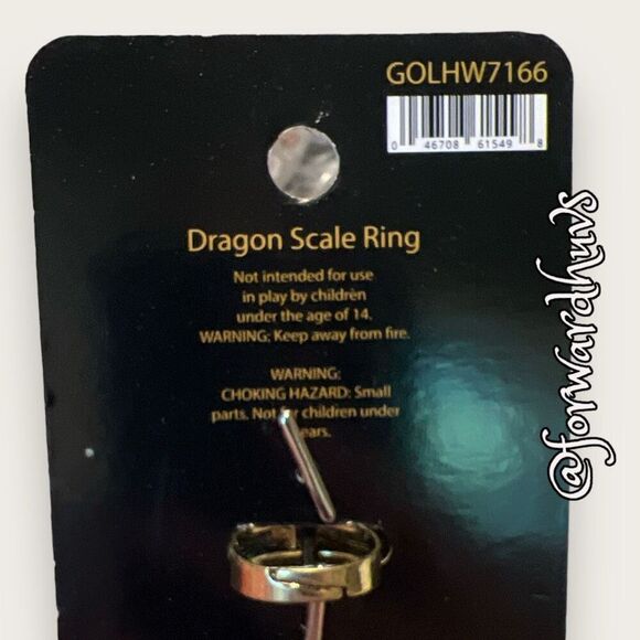 Dragon Scale Statement Ring - New in Package - Picture 5 of 10